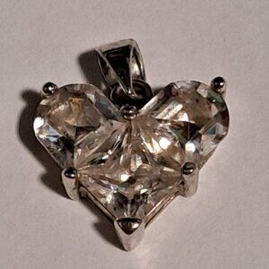 Heart shaped Tocara pendant 925